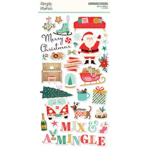 Simple Stories - Mix & A-Mingle Chipboard