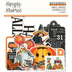 Simple Stories: Simple Vintage October 31st Bits & Pieces