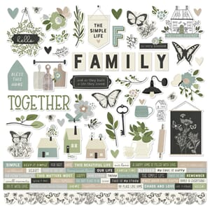Simple Stories - The Simple Life Cardstock Stickers