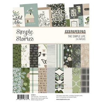 Simple Stories - The Simple Life 6x8 Inch Paper Pad
