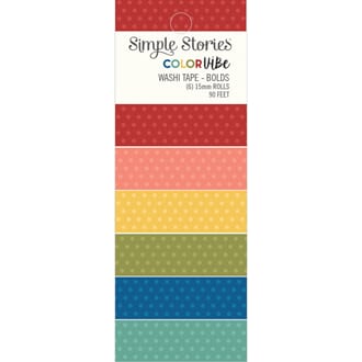 Simple Stories - Bolds Color Vibe Washi Tape