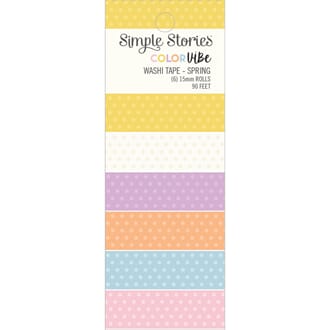Simple Stories - Spring Color Vibe Washi Tape