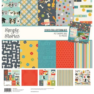 Simple Stories - Pet Shoppe Dog Collection Kit