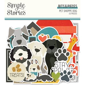 Simple Stories - Pet Shoppe Dog Bits & Pieces