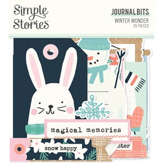 Simple Stories - Winter Wonder Journal Bits & Pieces