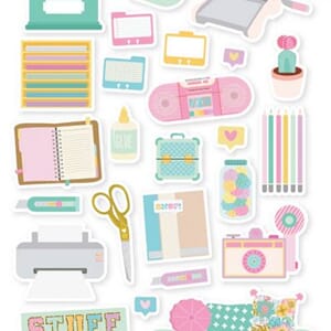 Simple Stories - Crafty Things Sticker Book