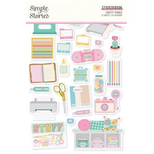Simple Stories - Crafty Things Sticker Book