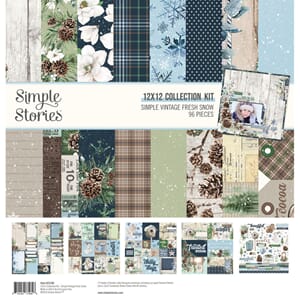 Simple Stories - Simple Vintage Fresh Snow Collection Kit