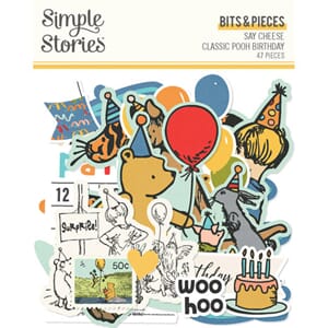Simple Stories - Say Cheese Classic Pooh Birthday Bits & Pie