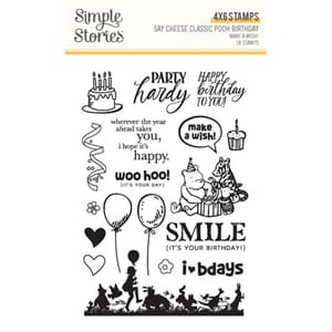 Simple Stories - Make A Wish! Clear Stamps