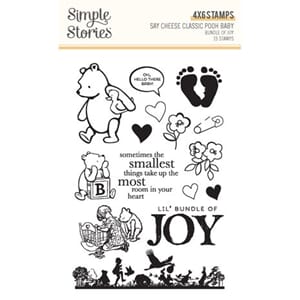 Simple Stories - Say Cheese Classic Pooh Baby Stamps Bundle