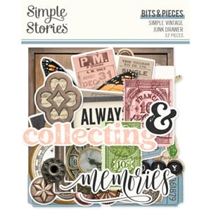 Simple Stories - Simple Vintage Junk Drawer Bits & Pieces