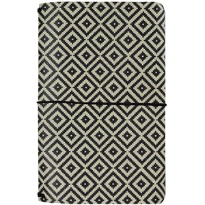 Carpe Diem Aztec Black & White Traveler's Notebook