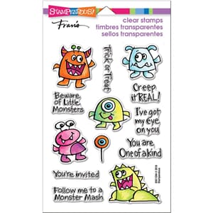 Stampendous: Little Monsters Perfectly Clear Stamps