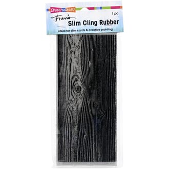 Stampendous: Slim Woodgrain Cling Stamp
