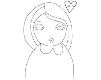 Stampavie: Ma Petite Fille - Suzi Blu Clear Stamp