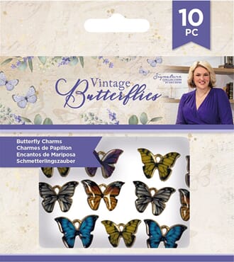 Crafter's Companion - Vintage Butterflies Butterfly Charms