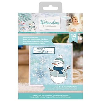 Crafters Companion - Build-A-Snowman Stamp & Die