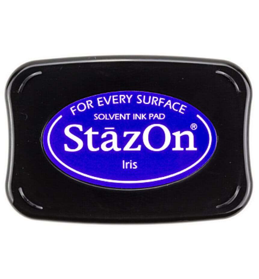 StazOn Solvent Inkpad - Iris - HOBBYKUNST NORGE