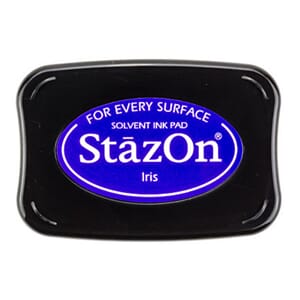 StazOn Solvent Inkpad - Iris