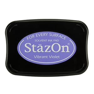 StazOn Solvent Inkpad - Vibrant Violet