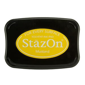 StazOn Solvent Inkpad - Mustard