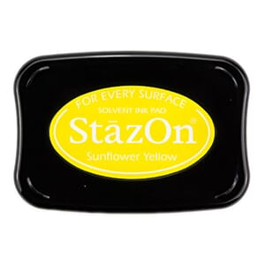 StazOn Solvent Inkpad - Sunflower Yellow