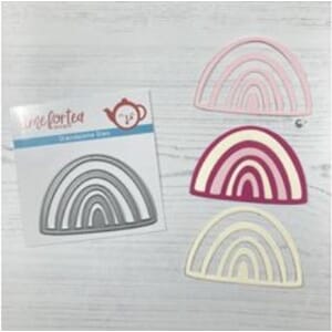 Time For Tea Mini Rainbow Shaker Dies