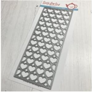 Time For Tea - Lots a Love Slimline Metal Dies