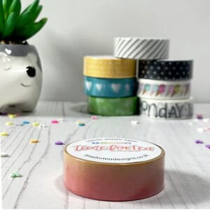 Time For Tea Designs - Washi Tape Ombre Sunset