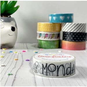 Time For Tea Designs - Washi Tape Days of the week