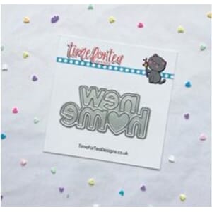 Time For Tea New Home Sentiment Clear Stamps