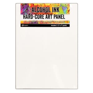 Tim Holtz: Alcohol Ink Hard Core Art Panel, 5x7, 3/Pkg