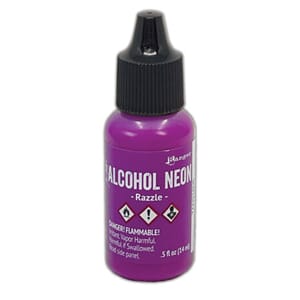 Tim Holtz - Razzle Alcohol Ink Neon, 0.5 oz