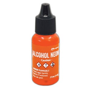 Tim Holtz - Caution Alcohol Ink Neon, 0.5 oz