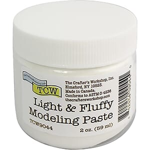 Crafter's Workshop - Light & Fluffy Modeling Paste 2oz