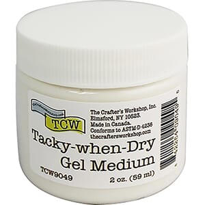 Crafter's Workshop - Tacky when Dry Gel, 2oz