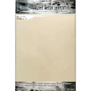 Tim Holtz: Distress Mixed Media Heavystock 10/Pkg