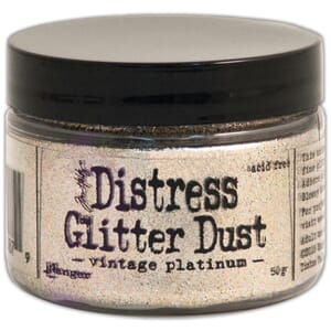 Tim Holtz: Vintage Platinum - Distress Glitter Dust, 50g