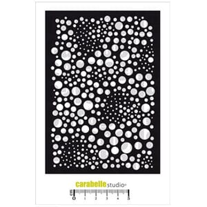 Carabelle: Stencil A6 - Bulles