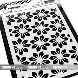 Carabelle - Stencil A6 Flowers pattern by Alexi