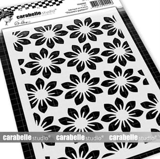 Carabelle - Stencil A6 Flowers pattern by Alexi