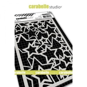 Carabelle: Stencil A6 - Stars pattern