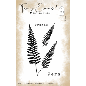 Tracy Evans - Fern A7 Stamp
