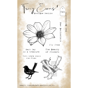 Tracy Evans - New Beginnings A6 Stamp