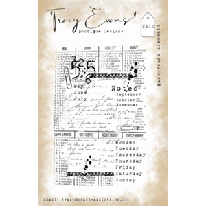 Tracy Evans - Background Elements A7 Stamp