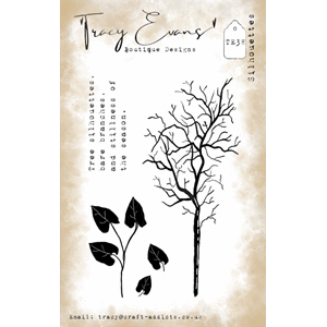 Tracy Evans - Silhouettes A7 Stamp
