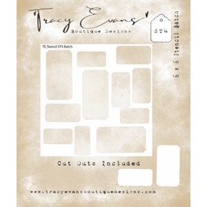 Tracy Evans - Batch 6x6 Inch Stencil