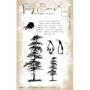Tracy Evans - Winter Delights A7 Stamp