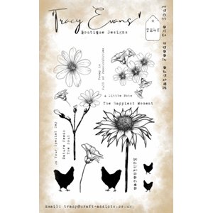 Tracy Evans - Nature Feeds The Soul A5 Stamp